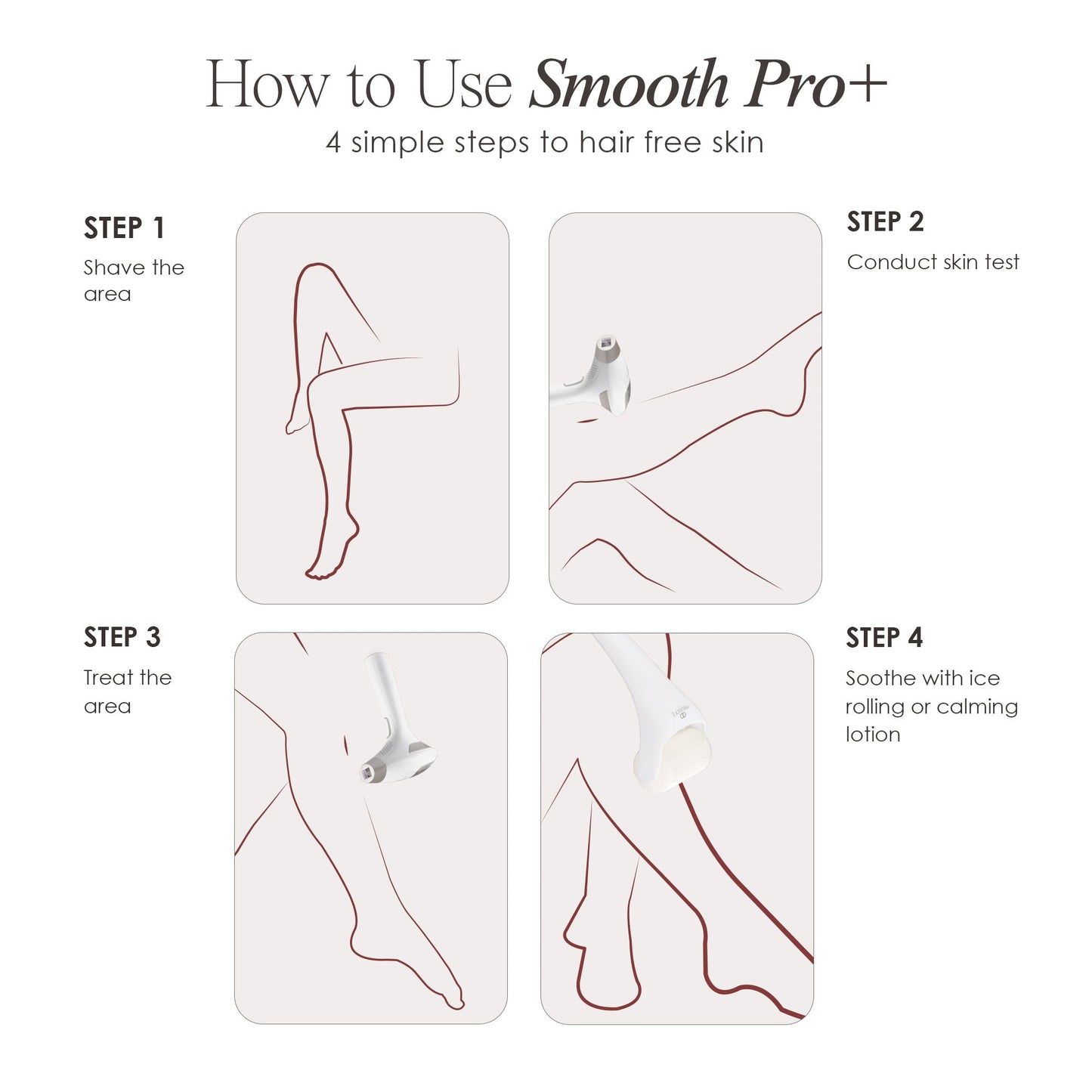 SmoothPro+ | IPL Hair Removal Device