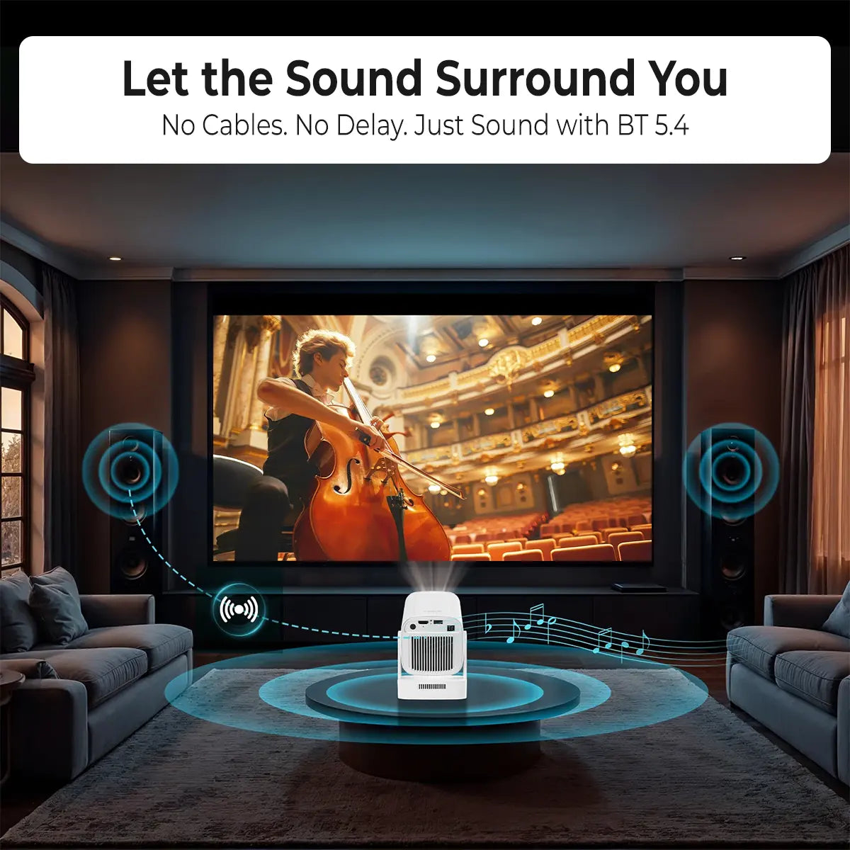 Snavay™ - Pivot Projector | HY-260 Pro