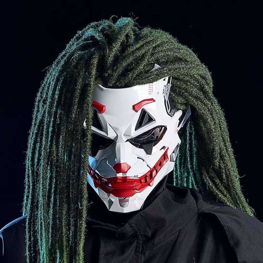 Joker Dreadlock Mask | Custom Resin Anime Product