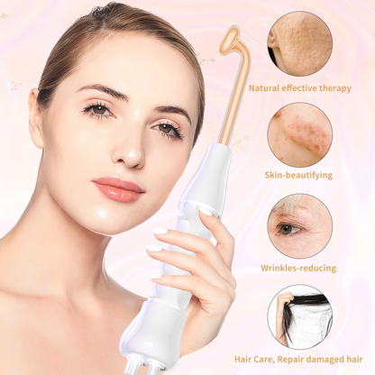 High F Rrequncy Portable Handheld Facial Skin Care Wand Machine