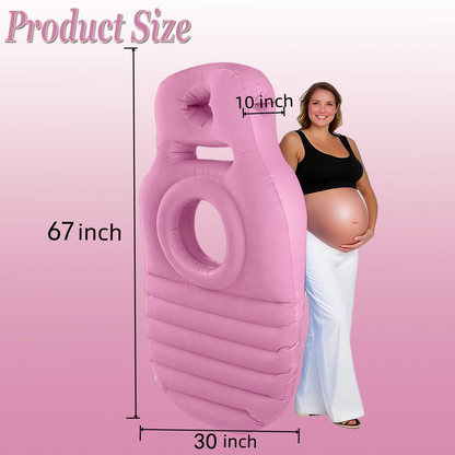 Pregnancy Pool Float with Belly Hole