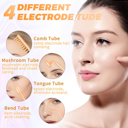 High F Rrequncy Portable Handheld Facial Skin Care Wand Machine