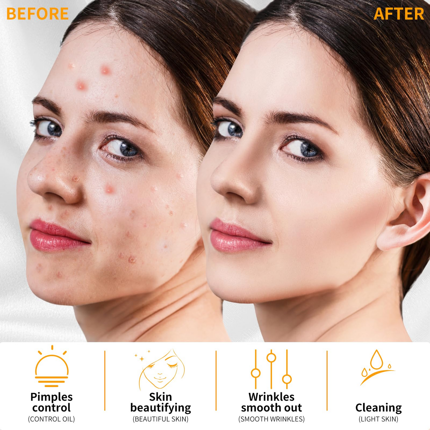 High F Rrequncy Portable Handheld Facial Skin Care Wand Machine