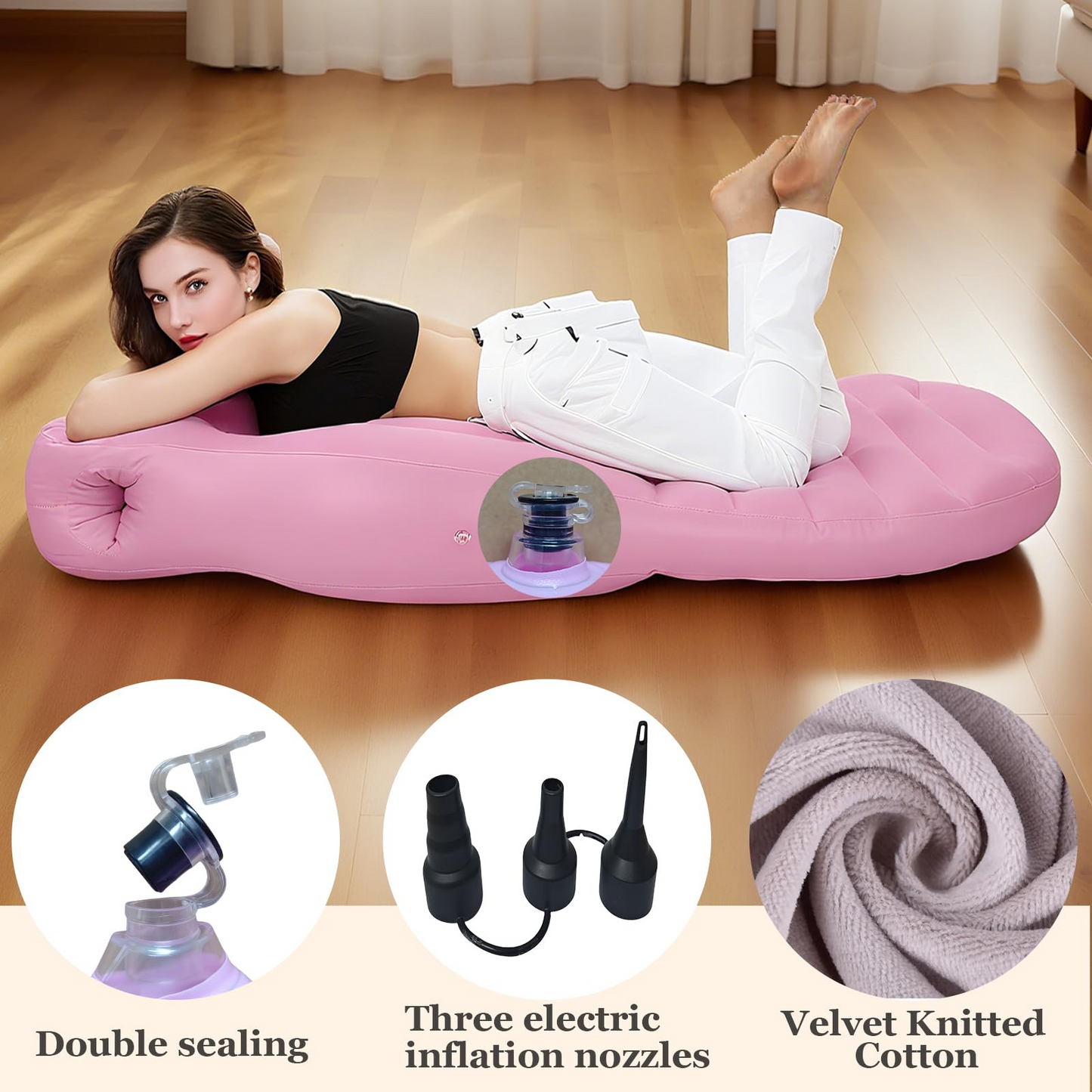 Pregnancy Pool Float with Belly Hole