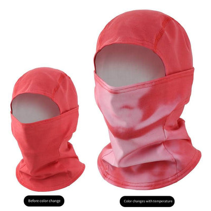 Thermochromic Mask with Heat-Sensitive Response