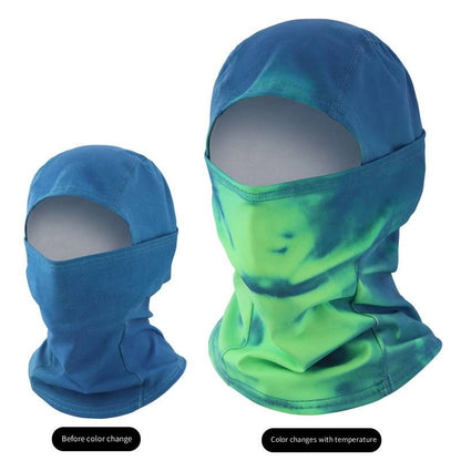 Thermochromic Mask with Heat-Sensitive Response