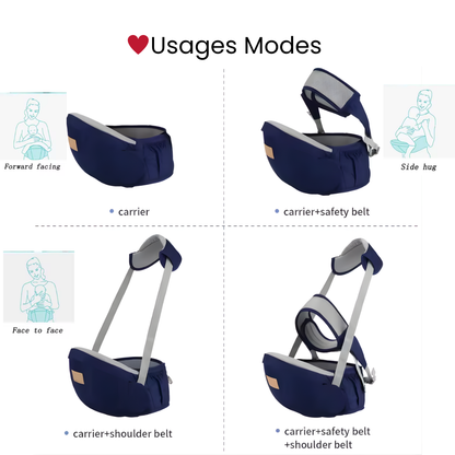Carry by Snavay 3-in-1 Hip Seat Carrier
