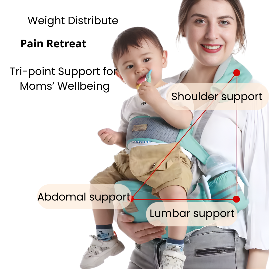 Carry by Snavay 3-in-1 Hip Seat Carrier