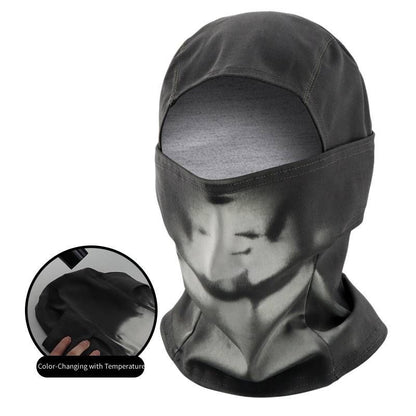 Thermochromic Mask with Heat-Sensitive Response