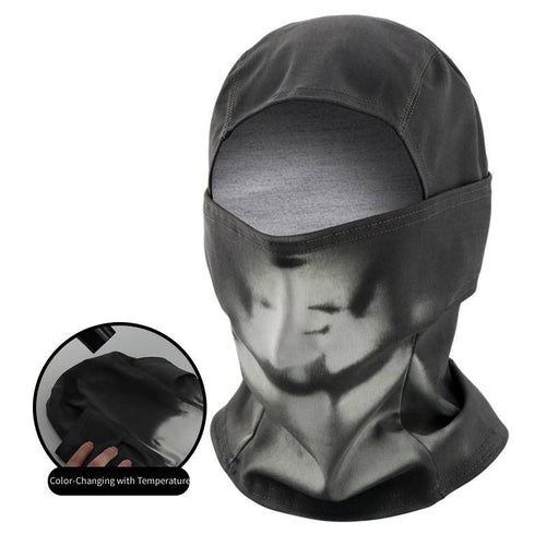 Thermochromic Mask with Heat-Sensitive Response