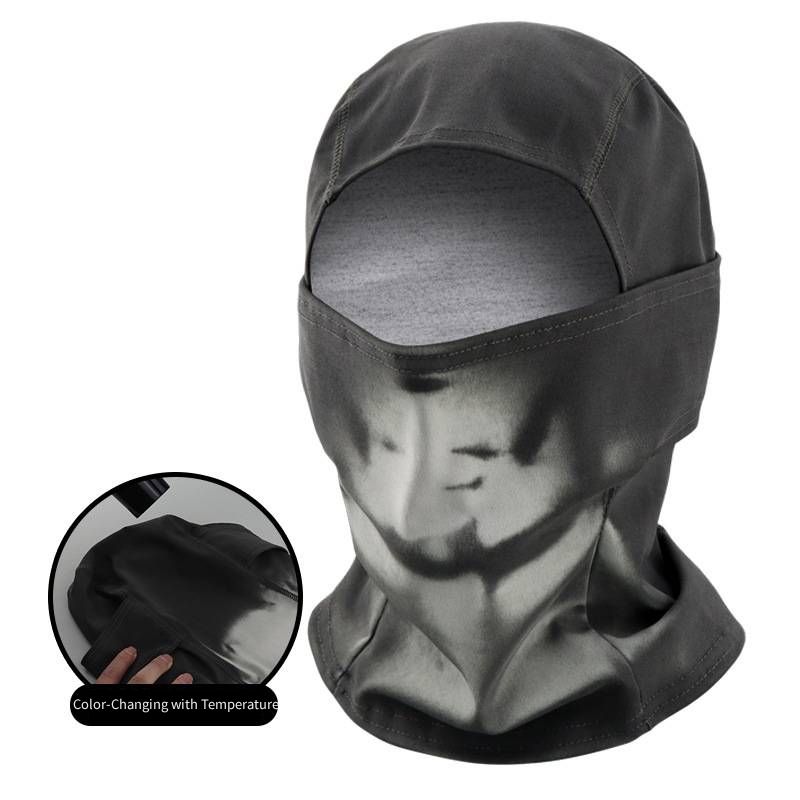 Thermochromic Mask with Heat-Sensitive Response