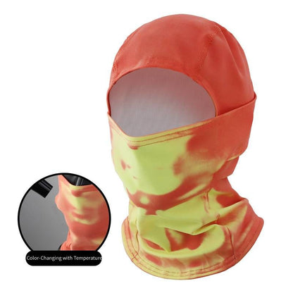 Thermochromic Mask with Heat-Sensitive Response