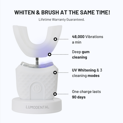 LumoBrush 360° Toothbrush & Whitener