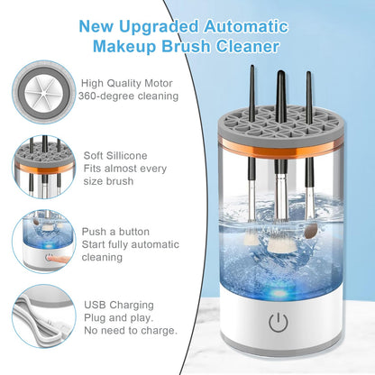 Electric Makeup Brush Cleaner Machine