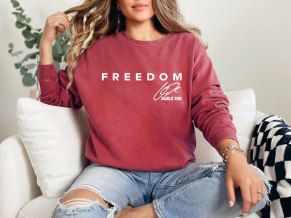 Charlie Kirk Sweatshirt Freedom Shirt