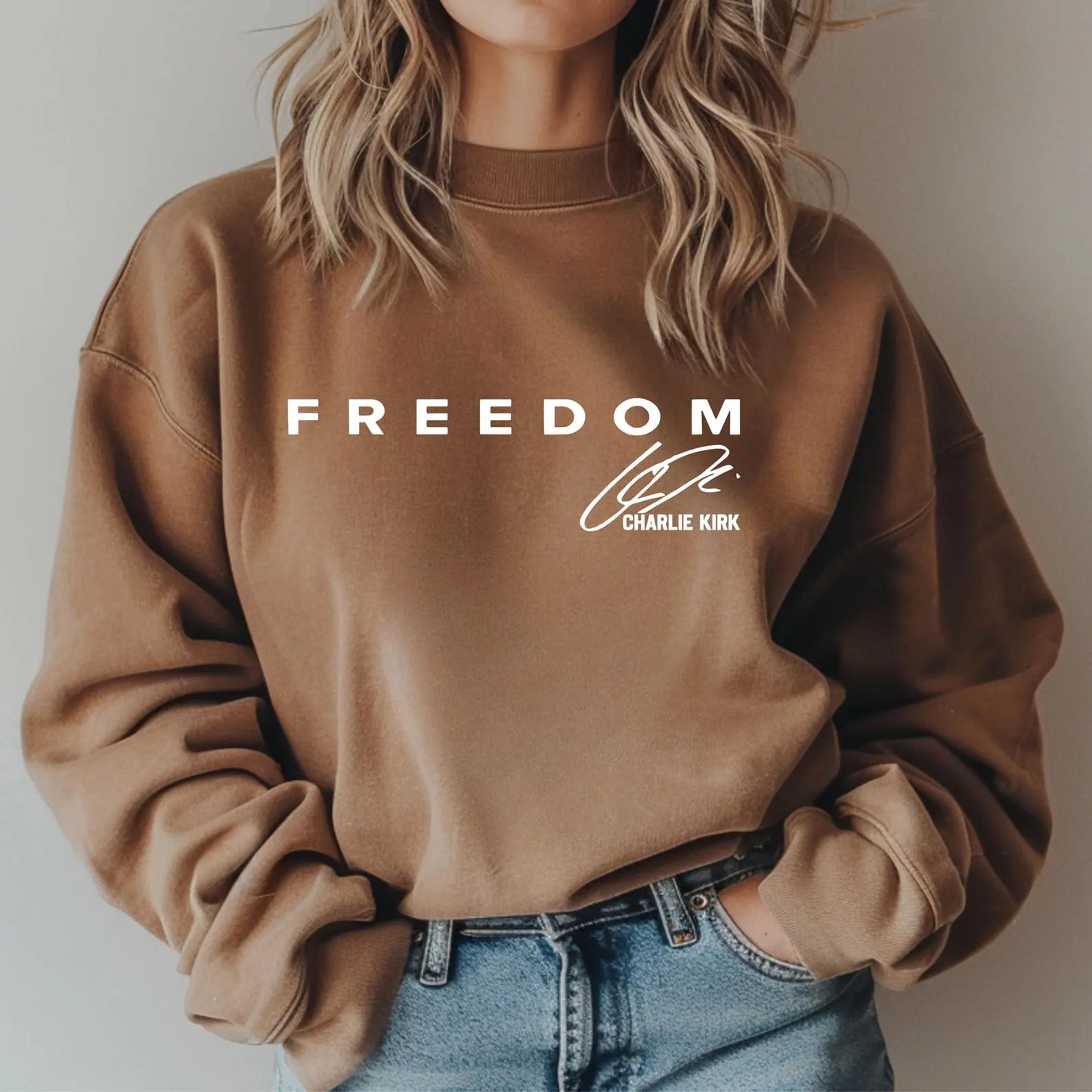 Charlie Kirk Sweatshirt Freedom Shirt