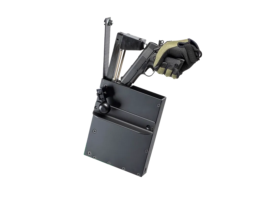 Quick Release Vehicle Gun Storage